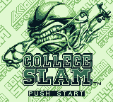 College Slam screenshot 3 for GameBoy